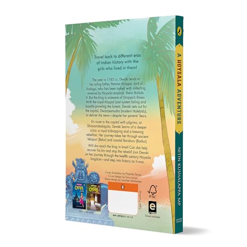 A Hoysala Adventure (Girls of India series) | Historical Fiction about the 12th Century Hoysala Kingdom | Books for Kids 9-12